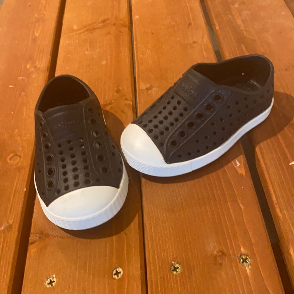Black Native Kids Shoes